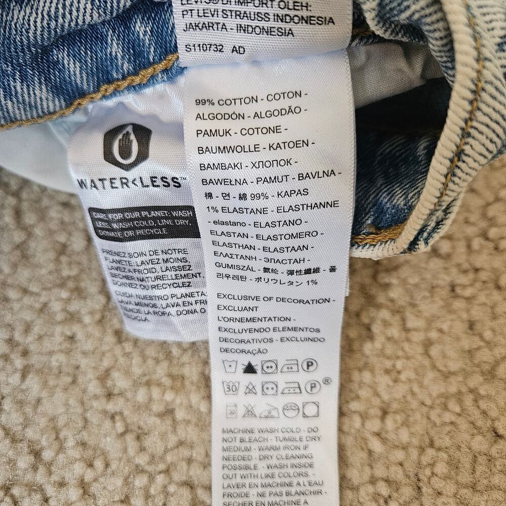 Levi's Wedgie Icon Fit in Samba Gap 26 - Picture 5 of 10
